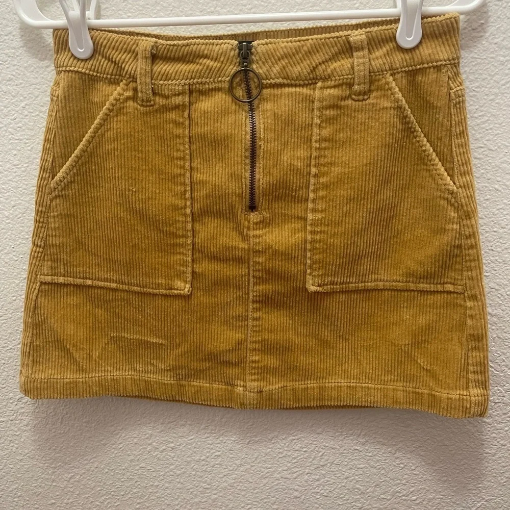 blue spice corduroy skirt size 3 - Picture 1 of 3
